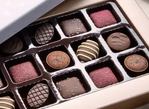 chocolatier pure indulgence chocolates 190g chocolatier pure indulgence chocolates 190g