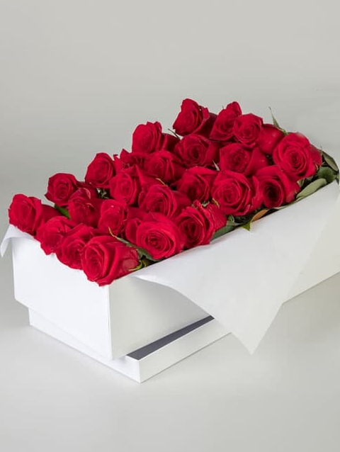 completely yours 24 roses red